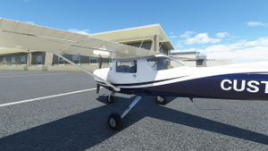 JPLogistics Cessna 152 White & Blue Livery thumbnail 6