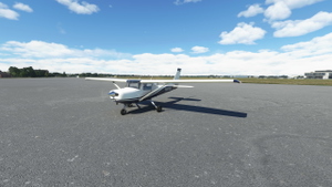 JPLogistics Cessna 152 White & Blue Livery thumbnail 9