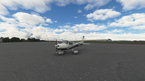JPLogistics Cessna 152 White & Blue Livery thumbnail 8