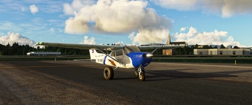 Cessna 172 (G1000) Bush dirty - Icelandic Coast Guard TF-SIF - fictional