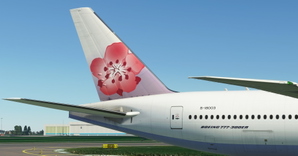China Airlines "B-18003" CaptainSim 777-300ER thumbnail 4
