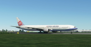 China Airlines "B-18003" CaptainSim 777-300ER thumbnail 2