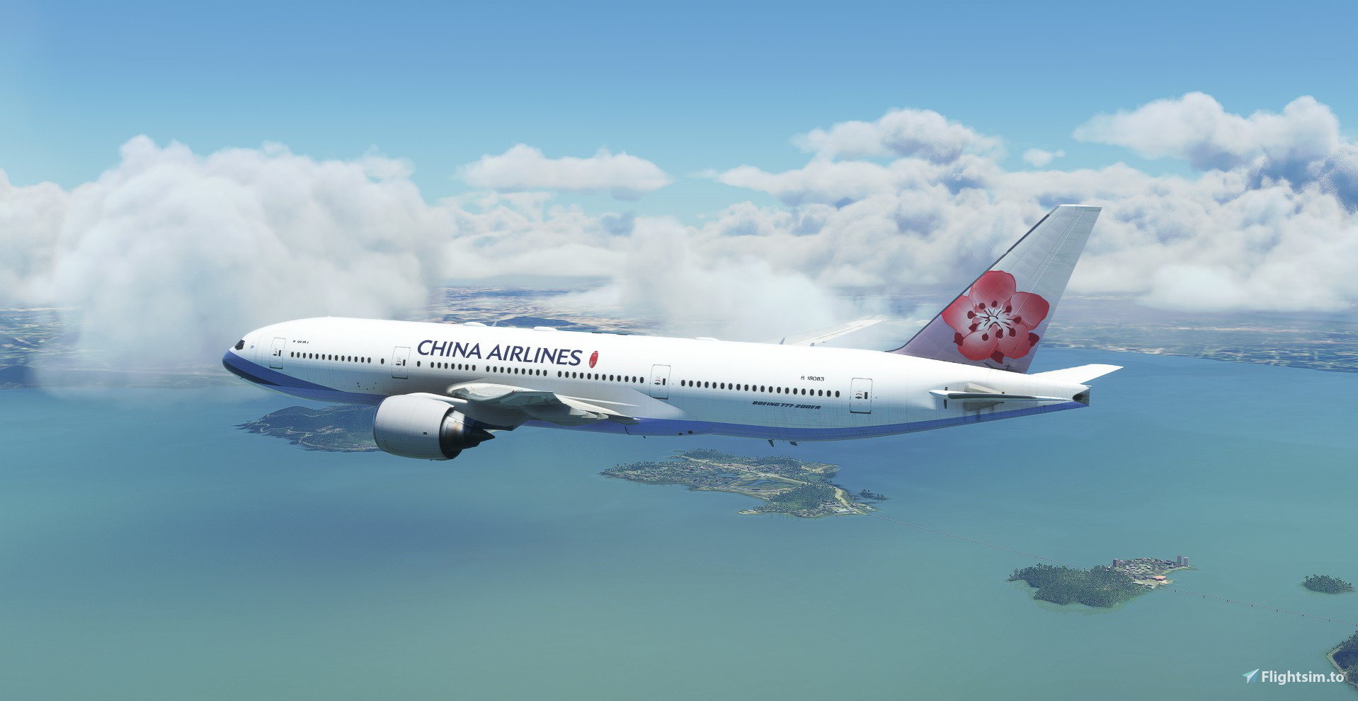 China Airlines CaptainSim 777-200ER - Image 1