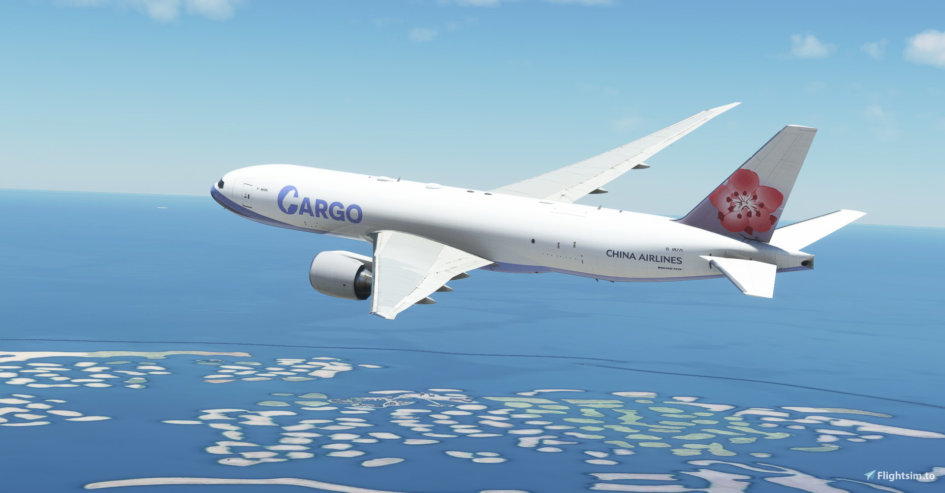 China Airlines Cargo CaptainSim 777-200F - Image 1
