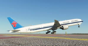 China Southern Airlines "B-2007" CaptainSim 777-300ER thumbnail 8