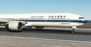 China Southern Airlines "B-2007" CaptainSim 777-300ER thumbnail 4