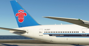 China Southern Airlines "B-2007" CaptainSim 777-300ER thumbnail 3