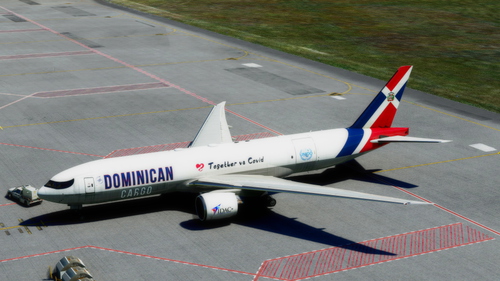 [CS] Dominican Cargo - Together vs Covid | 777F | IDAC | 8k | Final Version