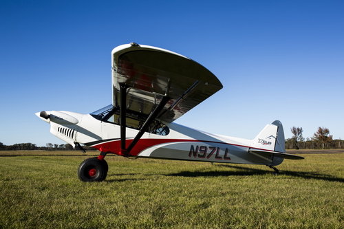 Cub Crafters X-CUB N97LL with "real" colors, painted in the "Expedition" color Scheme.