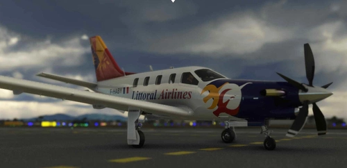 Daher TBM 930 Littoral Airlines