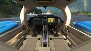 Diamond Aircraft DA62 Beige Interior thumbnail 1