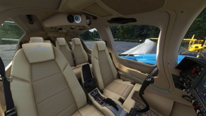 Diamond Aircraft DA62 Beige Interior thumbnail 2
