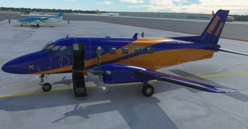 EMBRAER 110P1 BANDEIRANTE "EUROPA HOPPER"