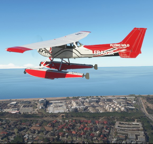 ERA ALASKA C172 G1000 FLOATER in 8K