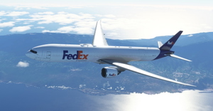 FedEx / Federal Express CaptainSim 777-300F (P2F) thumbnail 6