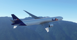 FedEx / Federal Express CaptainSim 777-300F (P2F) thumbnail 3