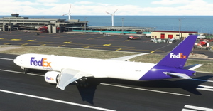 FedEx / Federal Express CaptainSim 777-300F (P2F) thumbnail 2