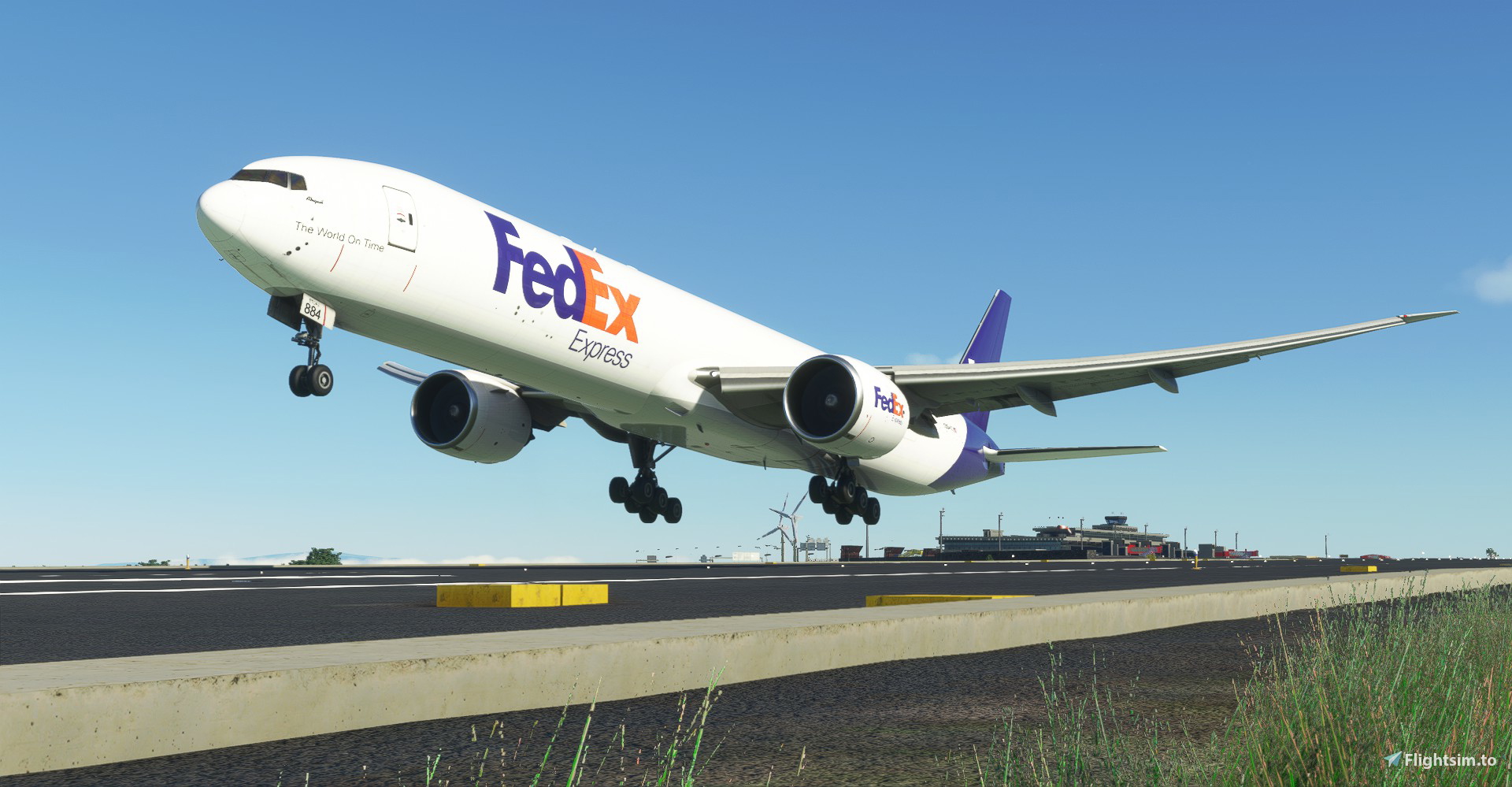 FedEx / Federal Express CaptainSim 777-300F (P2F) - Image 1