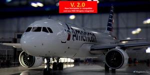 [A32NX] FlyByWire | Airbus A320neo American Airlines N400AN in 8k thumbnail 1