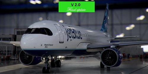 [A32NX] FlyByWire | Airbus A320neo jetBlue N4022J in 8k