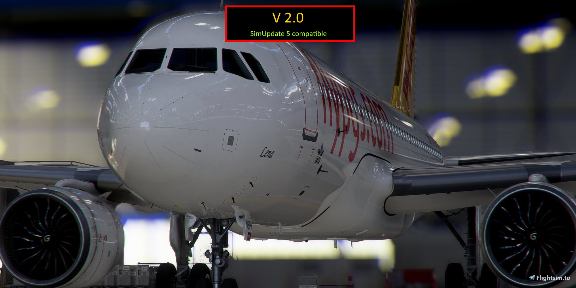 [A32NX] FlyByWire | Airbus A320neo PEGASUS TC-NBH with signs of wear in 8k - Image 1