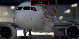 [A32NX] FlyByWire | Airbus A320neo PEGASUS TC-NBH with signs of wear in 8k thumbnail 1