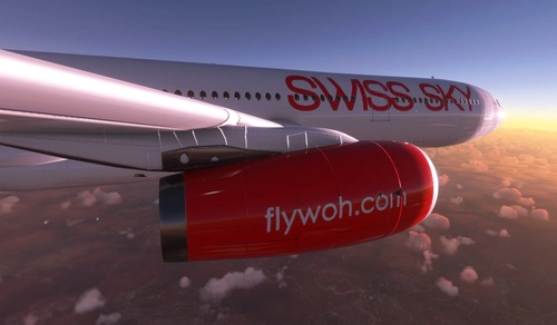 FLYWOH PMP A330 Swiss Sky