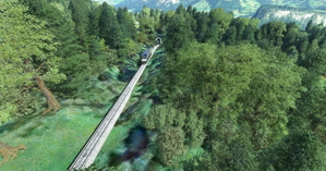 Functional Funicular Railway "Stoosbahn" thumbnail 10