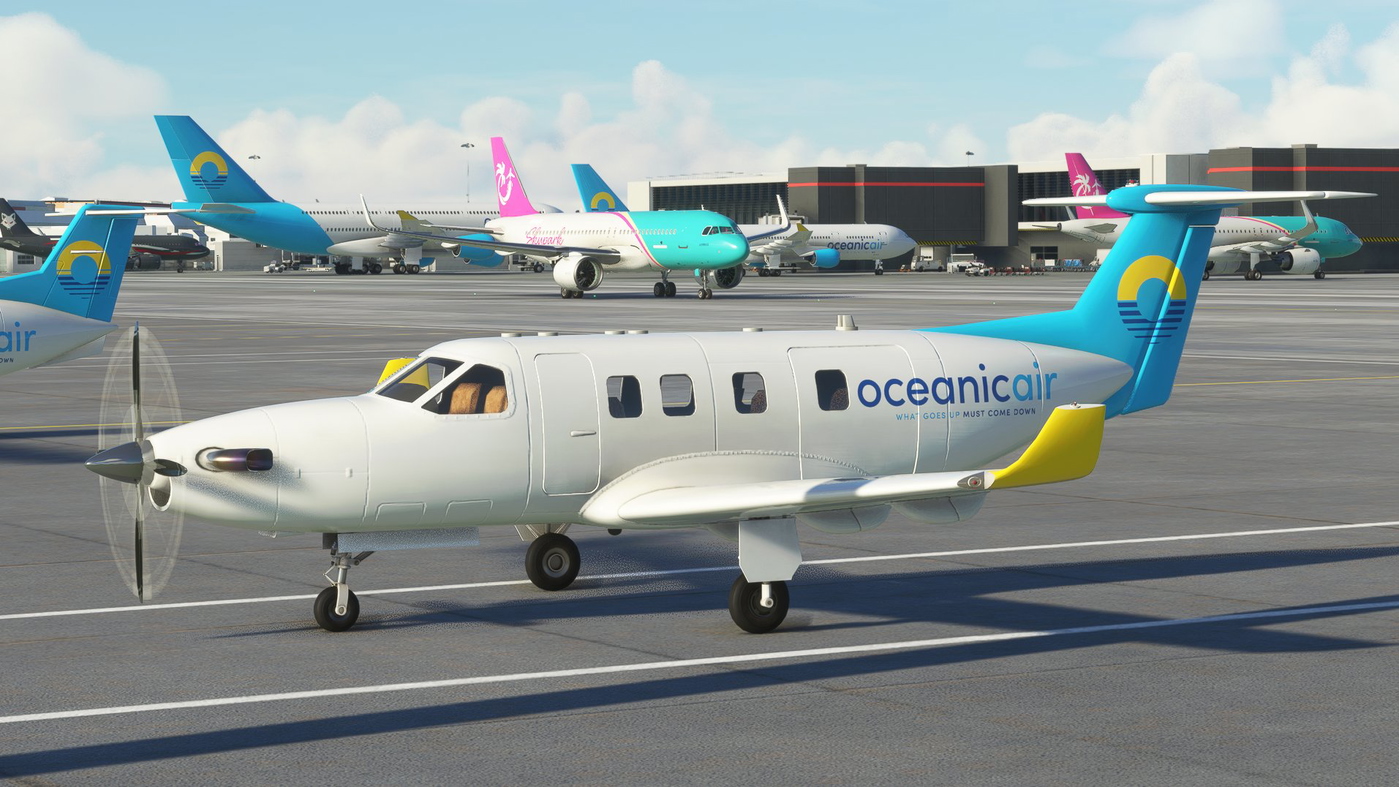 The Skypark - Generic AI Livery Pack - Oceanic Air for Microsoft Flight ...