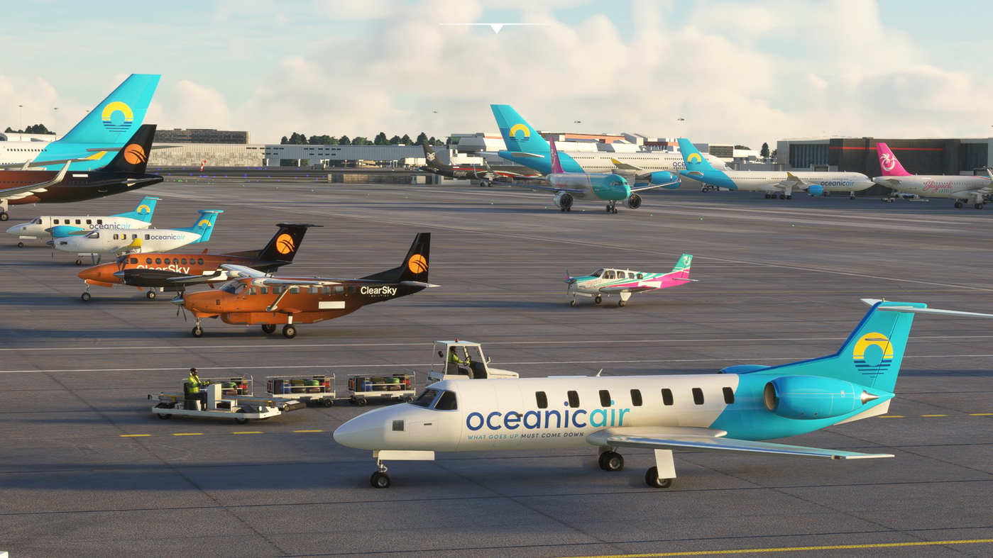 The Skypark - Generic AI Livery Pack - Oceanic Air for Microsoft Flight ...