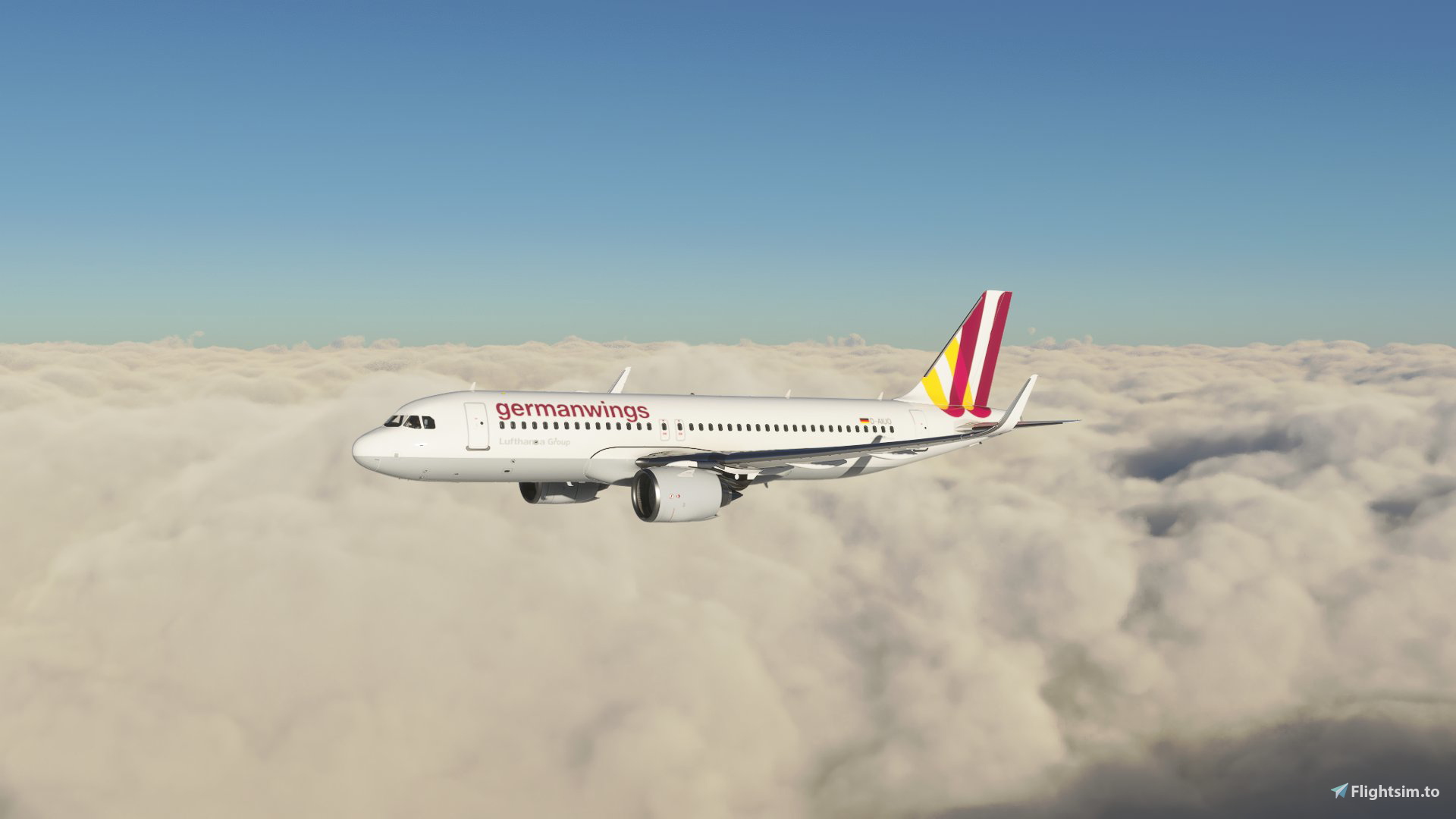 GERMANWINGS FBW A32NX (D-IAUO) - 10K - Image 1