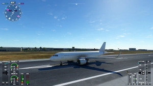 Ghost White A320 Livery (A32NX) thumbnail 2