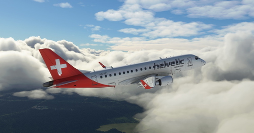 Helvetic Airways Embraer 175 Virtuacol