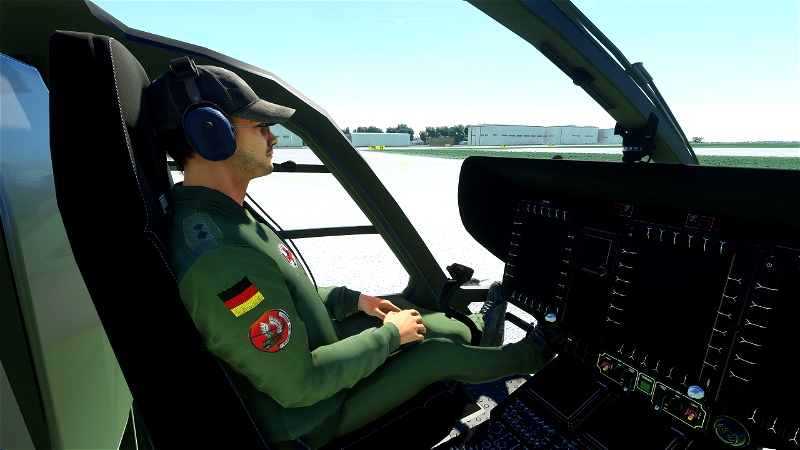 HEMS Pilot Character - 18 Models a oldalon. Microsoft Flight Simulator