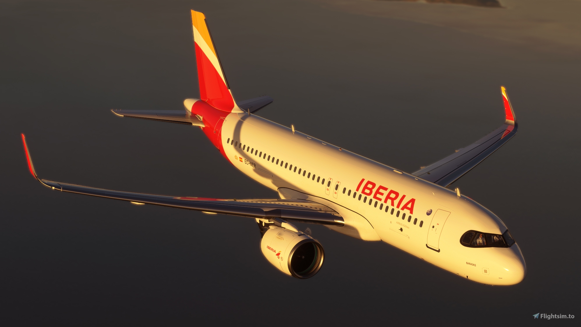 [A32NX] Iberia A320 neo EC-NER 8K for Microsoft Flight Simulator 