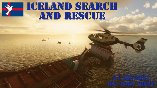 Iceland SAR scenery for Multiplayer event