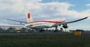 Japan One / Japan Air Self-Defense Force / JASDF / Japanese Government CaptainSim 777-300ER thumbnail 6