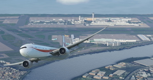 Japan One / Japan Air Self-Defense Force / JASDF / Japanese Government CaptainSim 777-300ER thumbnail 8