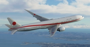 Japan One / Japan Air Self-Defense Force / JASDF / Japanese Government CaptainSim 777-300ER thumbnail 9
