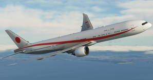 Japan One / Japan Air Self-Defense Force / JASDF / Japanese Government CaptainSim 777-300ER thumbnail 10