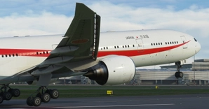 Japan One / Japan Air Self-Defense Force / JASDF / Japanese Government CaptainSim 777-300ER thumbnail 7