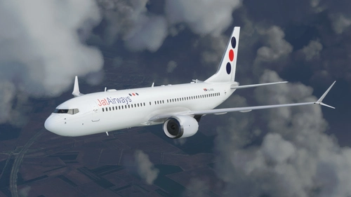 JatAirways - Boeing B737-MAX | BREDOK3D (8K Textures)