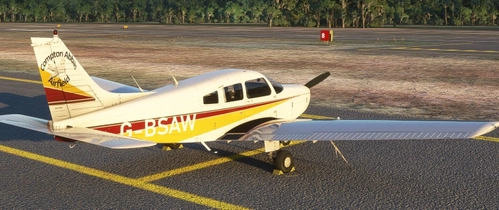 JF Piper Warrior II - G-BSAW