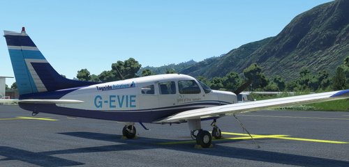 JF Piper Warrior II - G-EVIE