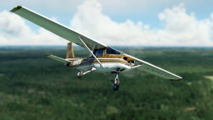 WBSim/JPLogistics Cessna 152 Reims Brown Livery (clean & used & Fairing) thumbnail 9