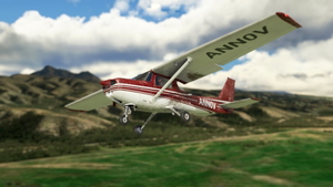 WBSim/JPLogistics Cessna 152 Reims Red Livery (clean & used & Fairing) thumbnail 10