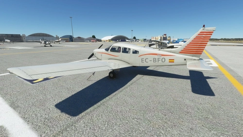 Just Flight Piper Warrior II - EC-BFO Aerofan