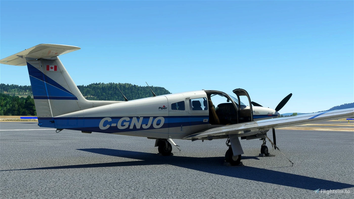 Just Flight Turbo Arrow IV C-GNJO » Microsoft Flight Simulator