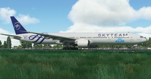 KLM "Skyteam livery" CaptainSim 777-300ER thumbnail 2
