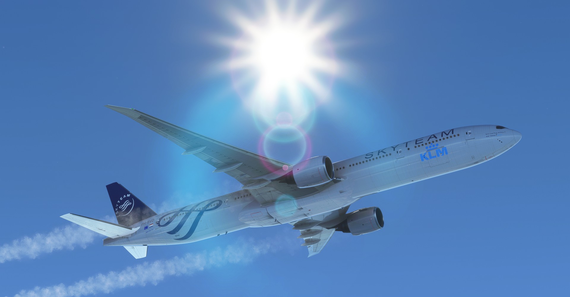 KLM "Skyteam livery" CaptainSim 777-300ER - Image 1